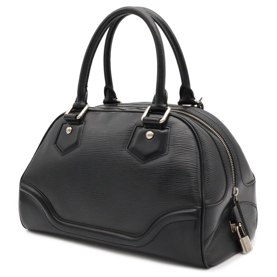 LOUIS VUITTON ルイ ヴィトン エピ ボーリング モンテーニュPM ハンドバッグ ミニボストンバッグ レザー ノワール 黒 ブラック M59322 | LOUIS VUITTON | 01