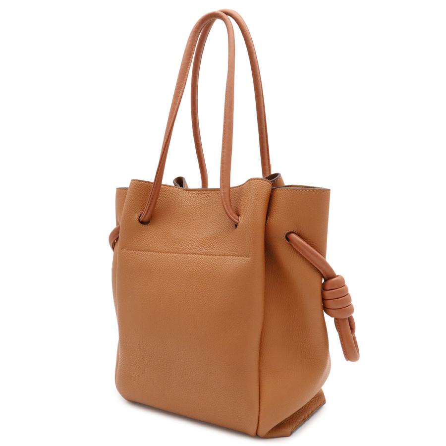 LOEWE ロエベ FLAMENCO KNOT フラメンコ ノット トートスモールバッグ トートバッグ ショルダートート カーフスキン ブラウン 茶 | LOEWE | 01