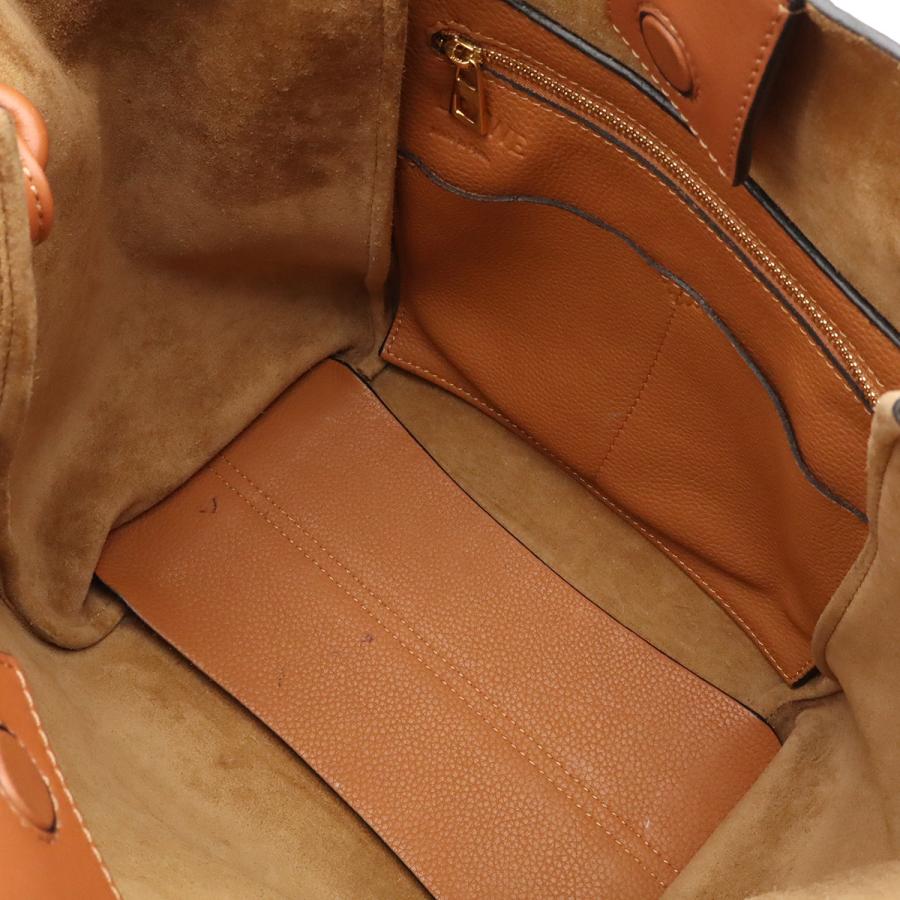 LOEWE ロエベ FLAMENCO KNOT フラメンコ ノット トートスモールバッグ トートバッグ ショルダートート カーフスキン ブラウン 茶 | LOEWE | 05
