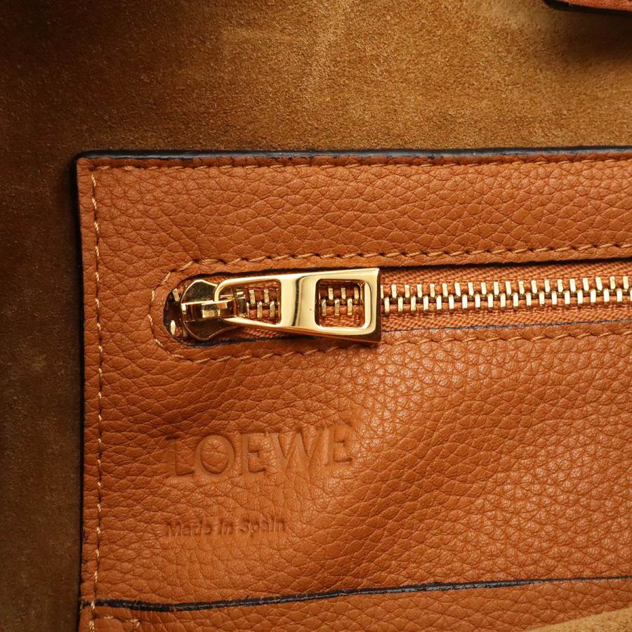 LOEWE ロエベ FLAMENCO KNOT フラメンコ ノット トートスモールバッグ トートバッグ ショルダートート カーフスキン ブラウン 茶 | LOEWE | 06
