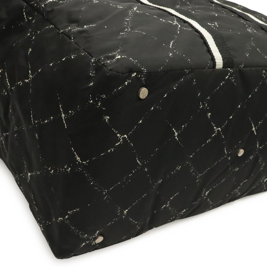 CHANEL シャネル トラベルライン ボストンバッグ トラベルバッグ 旅行カバン ナイロン ブラック 黒 レッド 赤 | CHANEL | 02