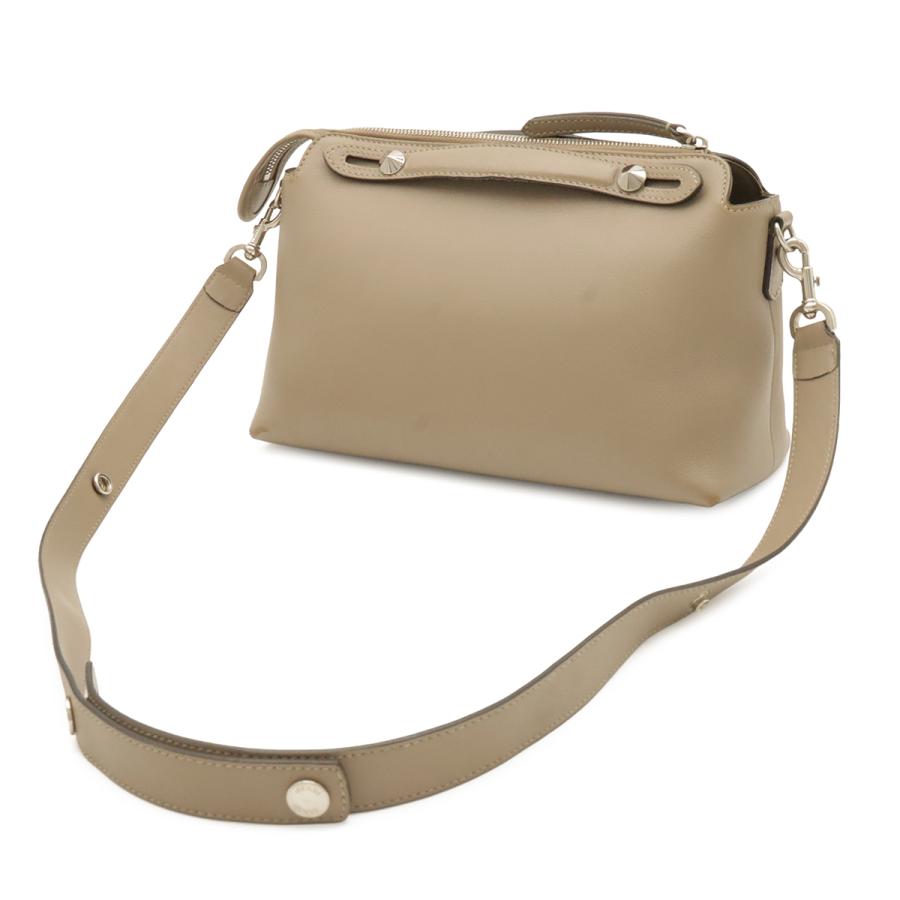 FENDI フェンディ BY THE WAY バイザウェイ ミディアム ハンドバッグ 2WAY ショルダーバッグ レザー サンドベージュ シルバー金具 8BL124 | FENDI | 01