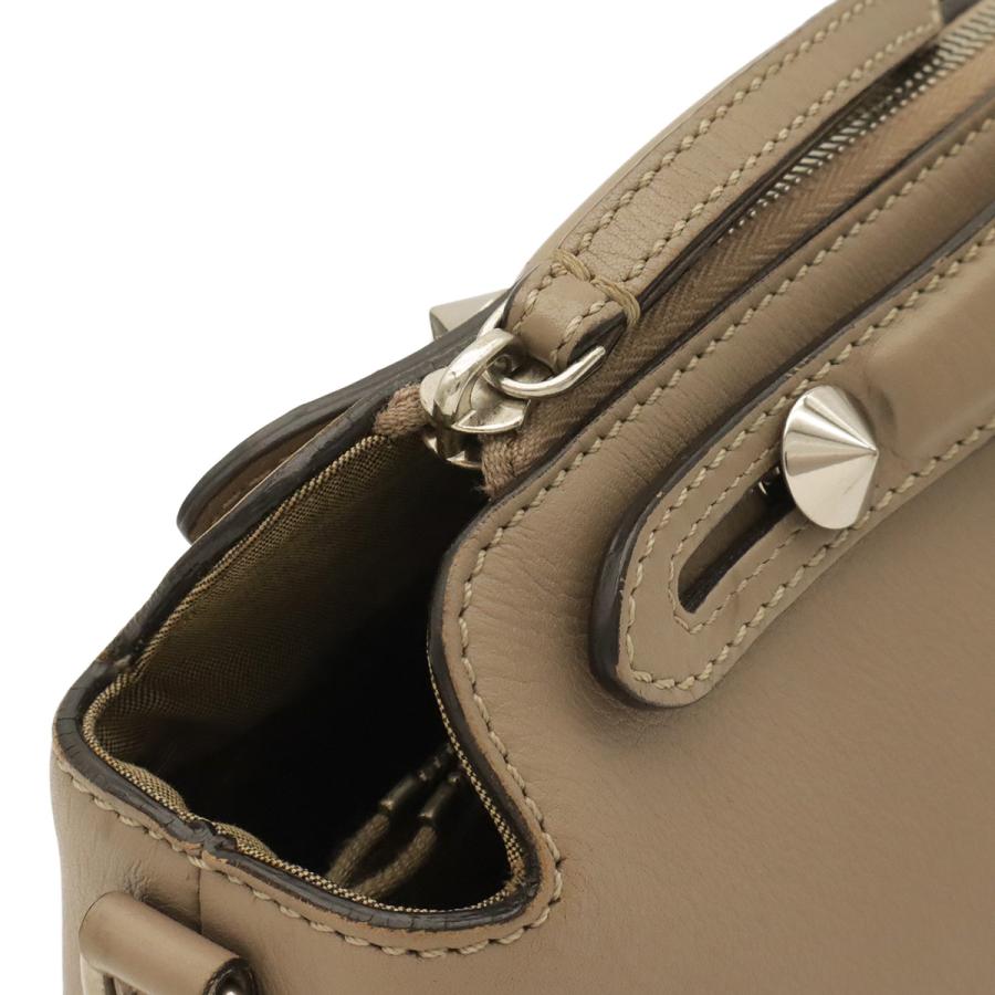 FENDI フェンディ BY THE WAY バイザウェイ ミディアム ハンドバッグ 2WAY ショルダーバッグ レザー サンドベージュ シルバー金具 8BL124 | FENDI | 06