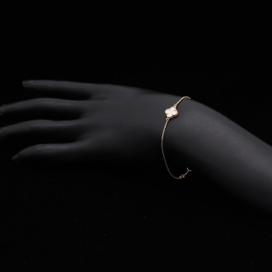 Van Cleef & Arpels ヴァン クリーフ & アーペル VCA スウィートアルハンブラ ブレスレット K18YG マザーオブパール VCARF68800 | Van Cleef ＆ Arpels | 05