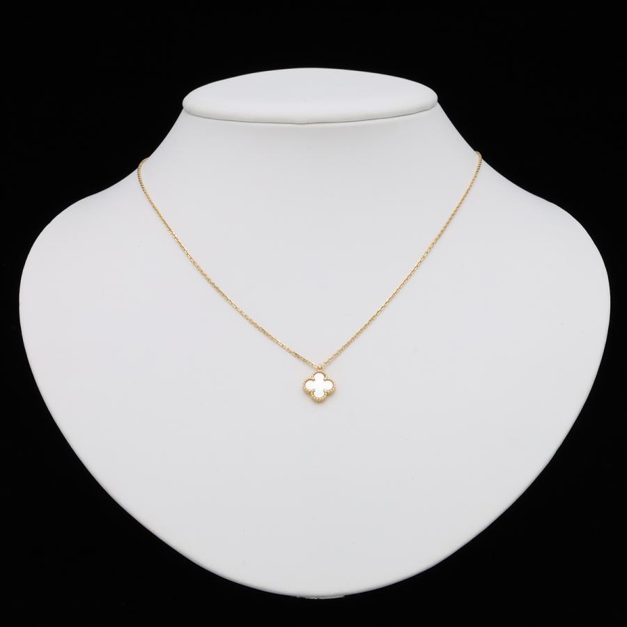 Van Cleef & Arpels ヴァン クリーフ & アーペル VCA スウィートアルハンブラ ペンダント ネックレス K18YG マザーオブパール VCARF69100 | Van Cleef ＆ Arpels | 05