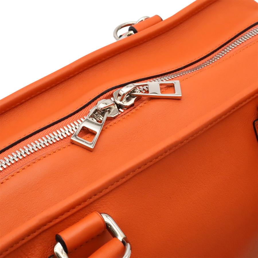 LOEWE ロエベ アマソナ36 アナグラム ハンドバッグ ミニボストンバッグ 2WAY ショルダーバッグ レザー オレンジ シルバー金具 352.79.A22 | LOEWE | 05