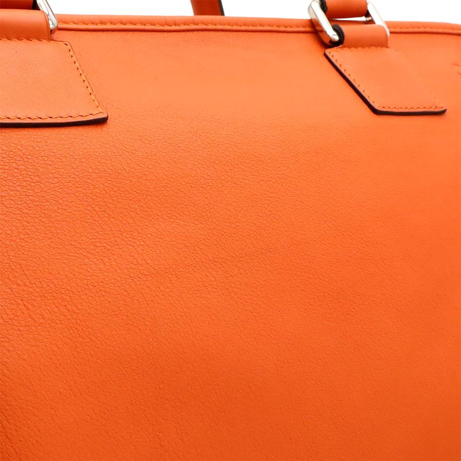 LOEWE ロエベ アマソナ36 アナグラム ハンドバッグ ミニボストンバッグ 2WAY ショルダーバッグ レザー オレンジ シルバー金具 352.79.A22 | LOEWE | 08