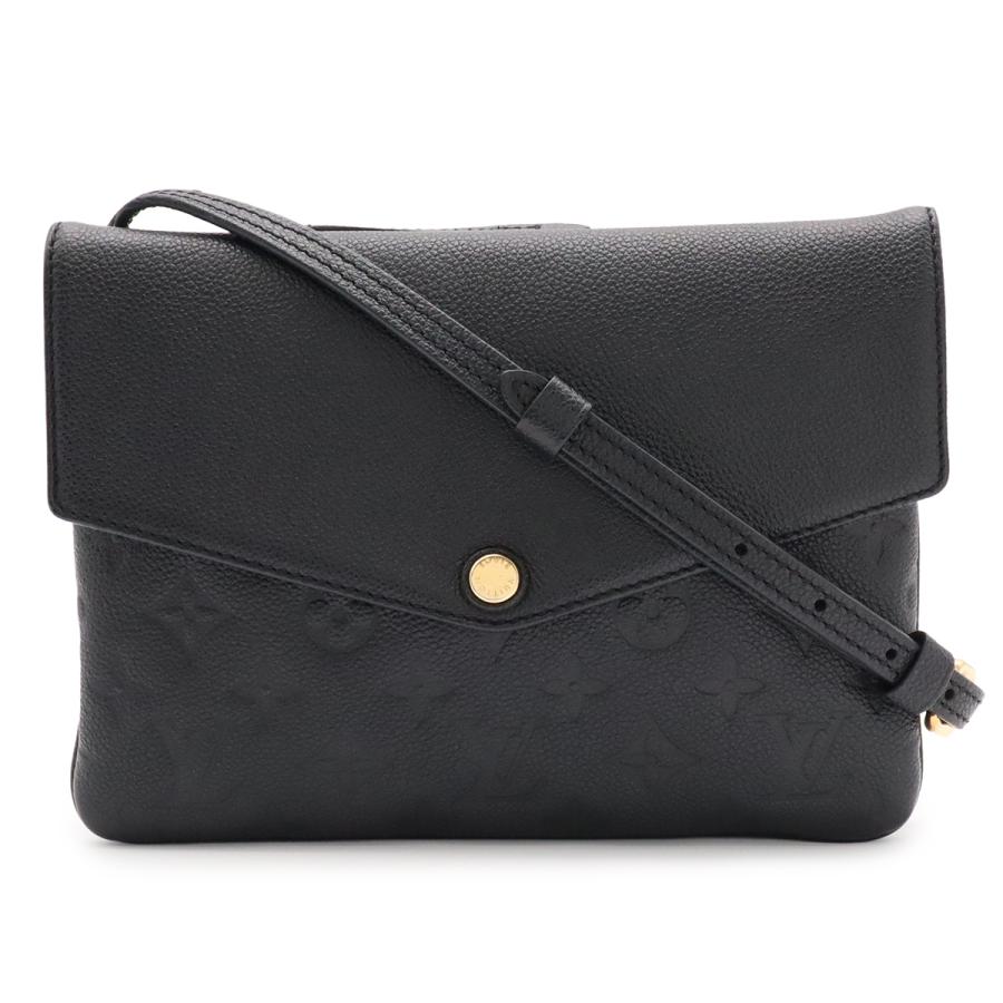 LOUIS VUITTON ルイ ヴィトン モノグラムアンプラント トワイス ショルダーバッグ ポシェット 斜め掛け ノワール 黒 ブラック | LOUIS VUITTON