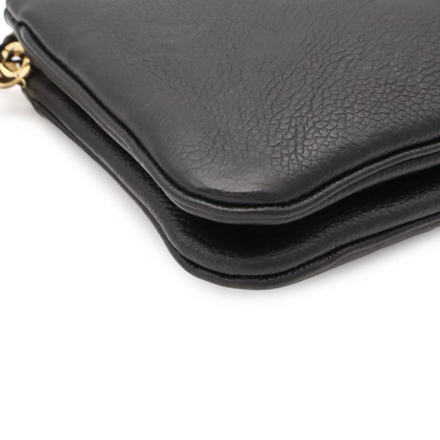 LOUIS VUITTON ルイ ヴィトン モノグラムアンプラント ポシェット ドゥーブル ジップ チェーンショルダーバッグ 2WAY ノワール 黒 | LOUIS VUITTON | 02
