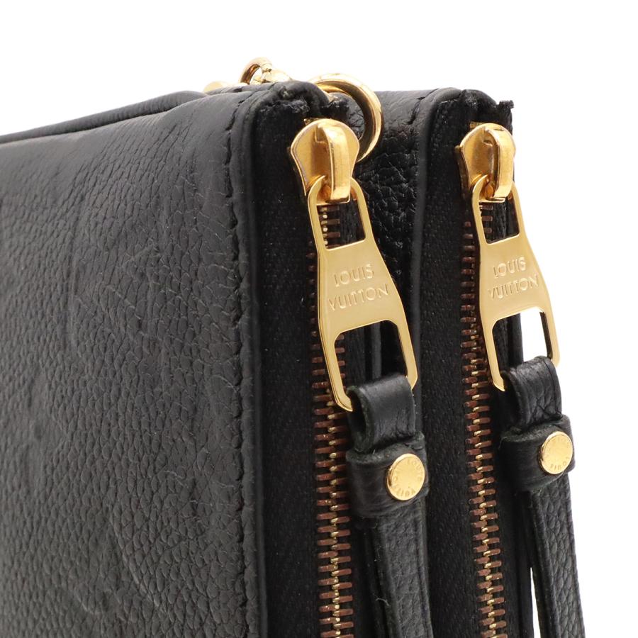 LOUIS VUITTON ルイ ヴィトン モノグラムアンプラント ポシェット ドゥーブル ジップ チェーンショルダーバッグ 2WAY ノワール 黒 | LOUIS VUITTON | 04