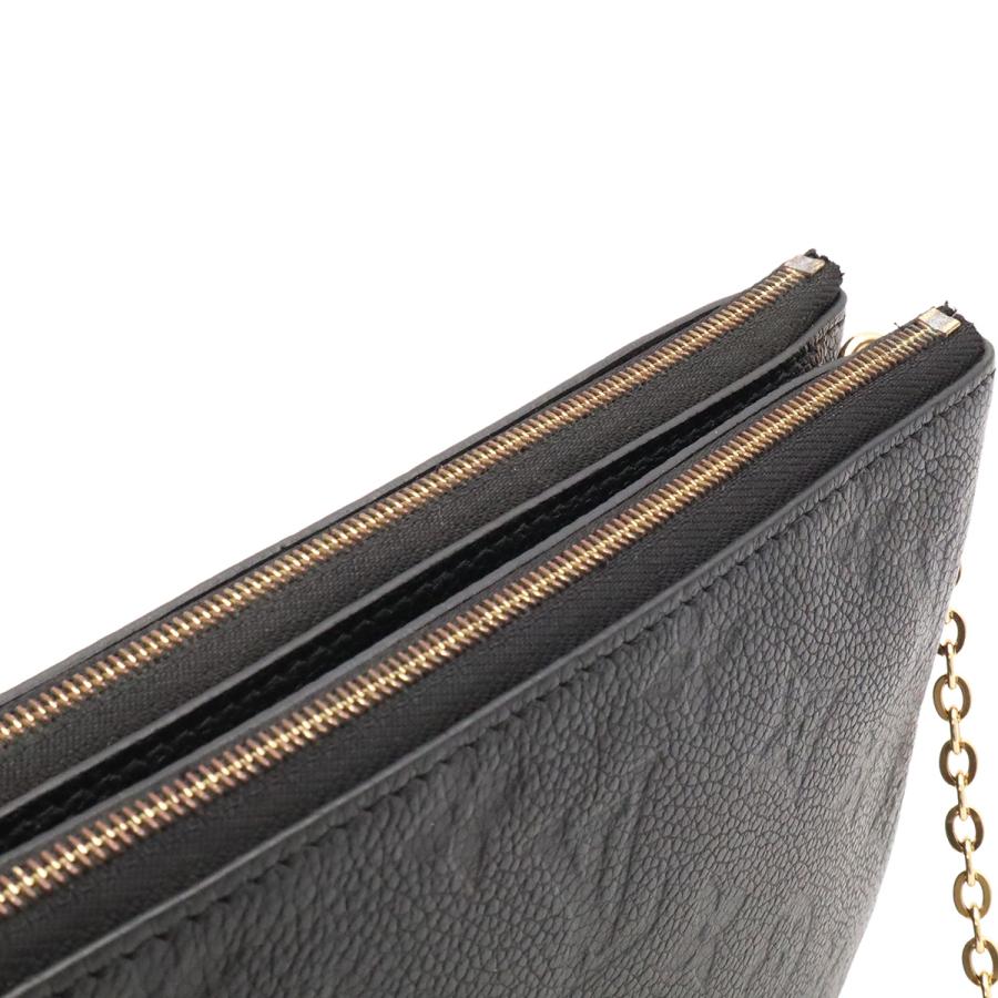 LOUIS VUITTON ルイ ヴィトン モノグラムアンプラント ポシェット ドゥーブル ジップ チェーンショルダーバッグ 2WAY ノワール 黒 | LOUIS VUITTON | 05