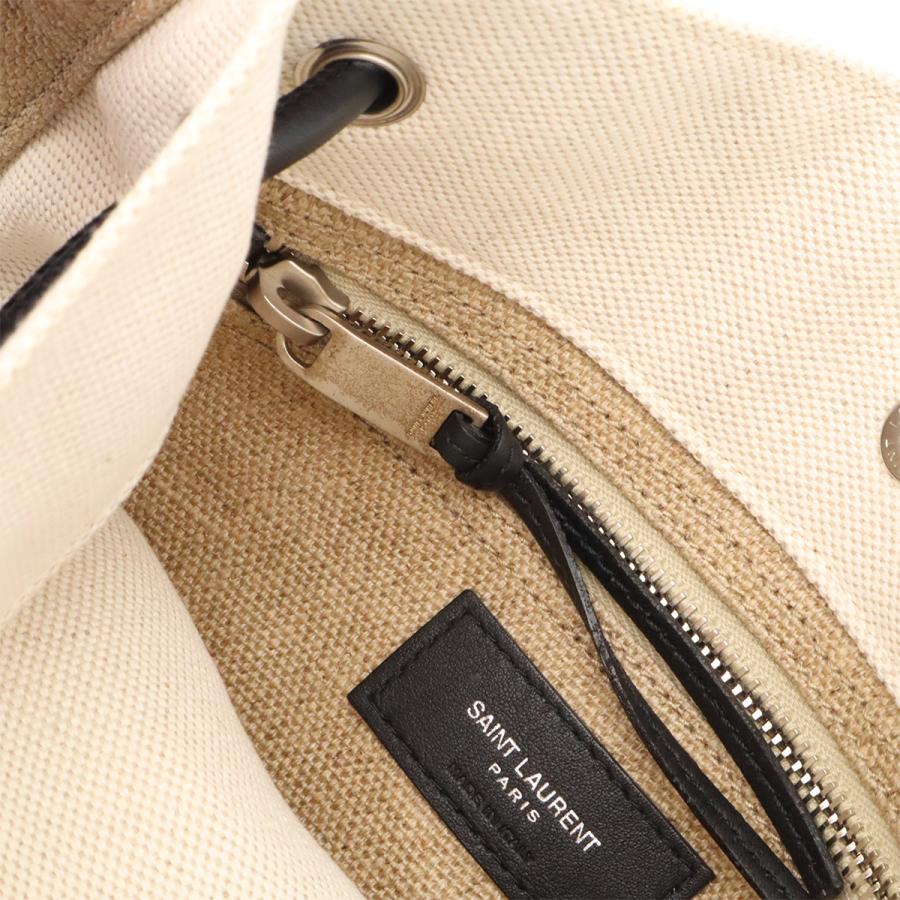 SAINT LAURENT PARIS サン ローラン パリ イブサンローラン ユニバーシティ フラット ショルダーバッグ 2WAY リュック キャンバス |  | 07