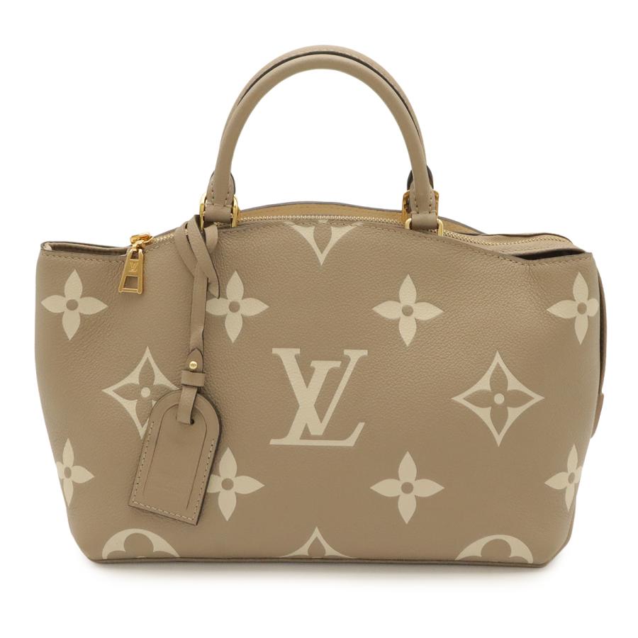 LOUIS VUITTON ルイ ヴィトン モノグラムアンプラント プティ パレ PM ハンドバッグ トゥルトレールクレーム ショルダーストラップ欠品 | LOUIS VUITTON