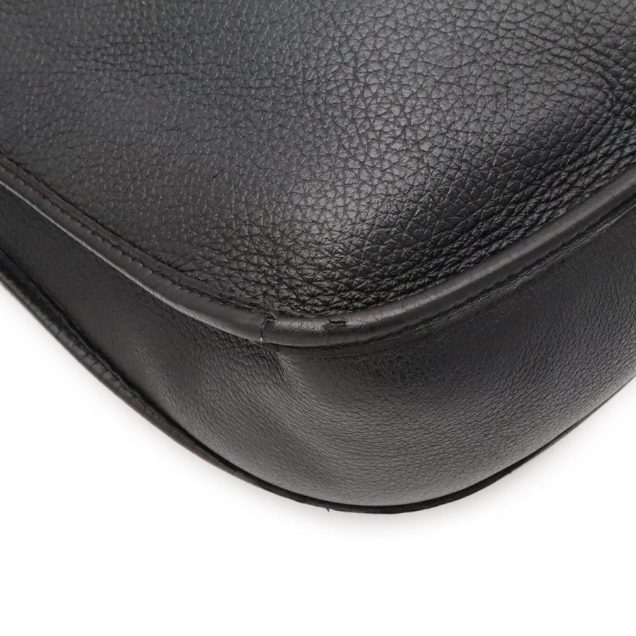 HERMES エルメス エヴリンI エブリン エブリン 1 GM ショルダーバッグ 肩掛け トゴ レザー ブラック 黒 ゴールド金具  G刻印 | HERMES | 02