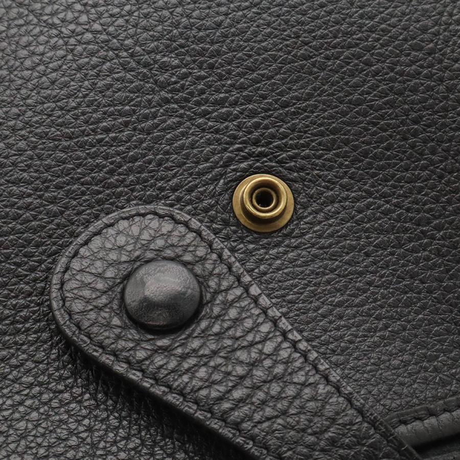 HERMES エルメス エヴリンI エブリン エブリン 1 GM ショルダーバッグ 肩掛け トゴ レザー ブラック 黒 ゴールド金具  G刻印 | HERMES | 04