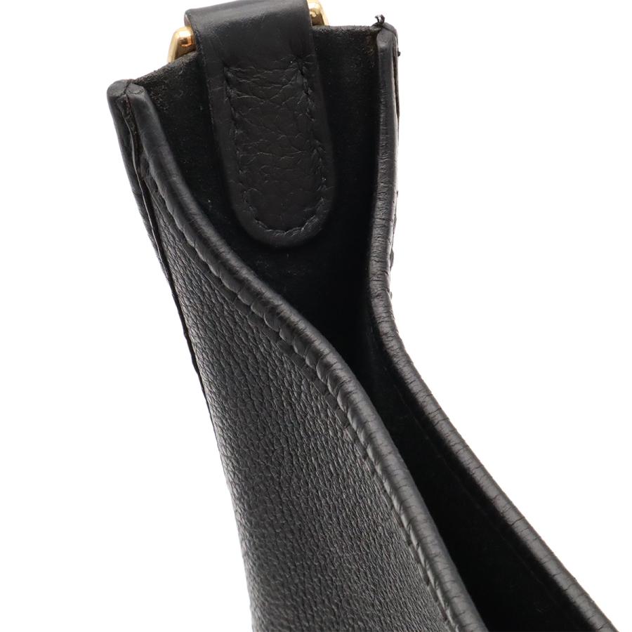 HERMES エルメス エヴリンI エブリン エブリン 1 GM ショルダーバッグ 肩掛け トゴ レザー ブラック 黒 ゴールド金具  G刻印 | HERMES | 06