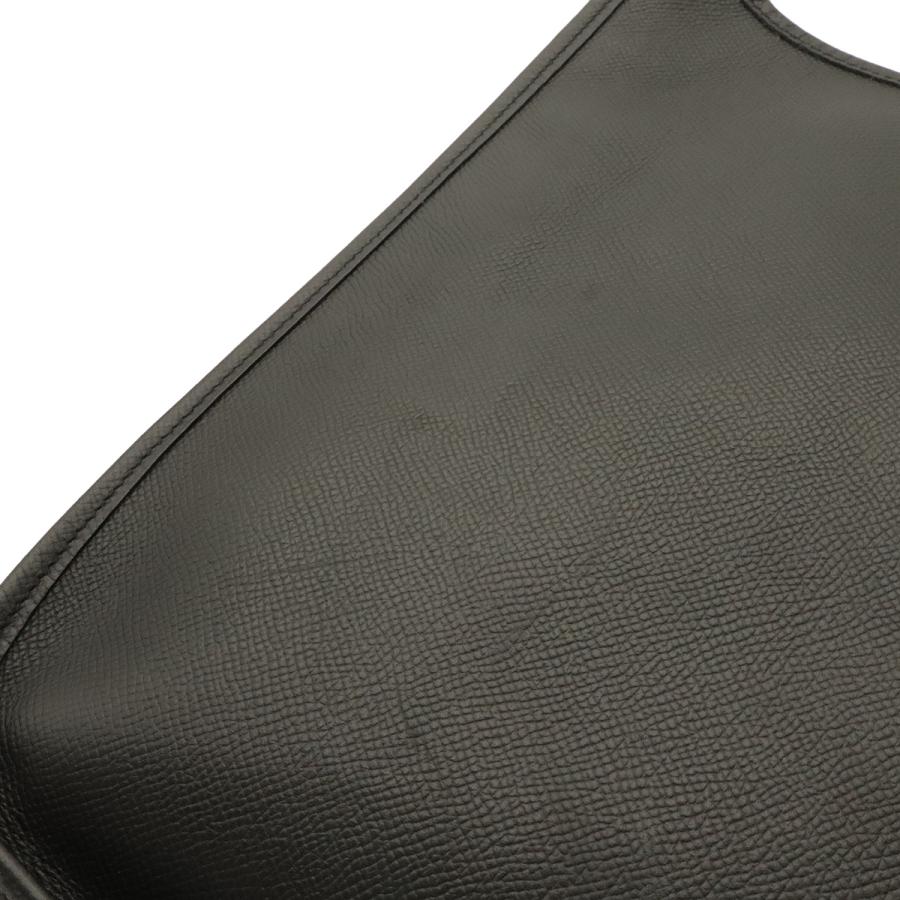 HERMES エルメス エヴリンI エブリン エブリン 1 GM ショルダーバッグ 肩掛け ヴォーエプソン レザー ブラック 黒 シルバー金具  J刻印 | HERMES | 03