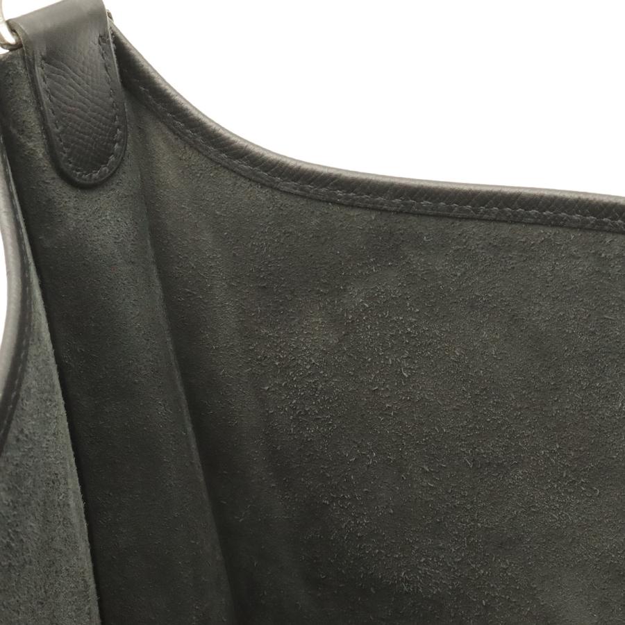 HERMES エルメス エヴリンI エブリン エブリン 1 GM ショルダーバッグ 肩掛け ヴォーエプソン レザー ブラック 黒 シルバー金具  J刻印 | HERMES | 07