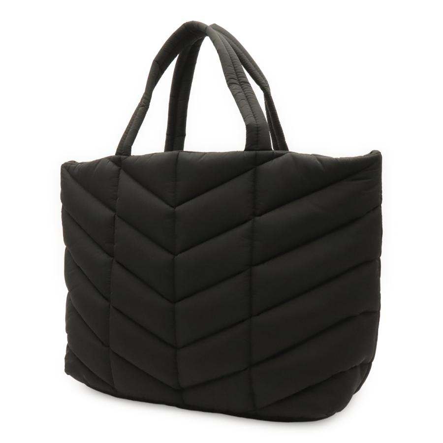 SAINT LAURENT PARIS サン ローラン パリ YSL イヴサンローラン パファートート トートバッグ ラージトート ナイロン ブラック 黒 752888 |  | 01