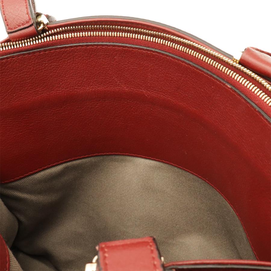 Cartier カルティエ C ドゥ カルティエ ハンドバッグ 2WAY ショルダーバッグ 斜め掛け レザー ボルドー ゴールド金具 L1001829 | Cartier | 05