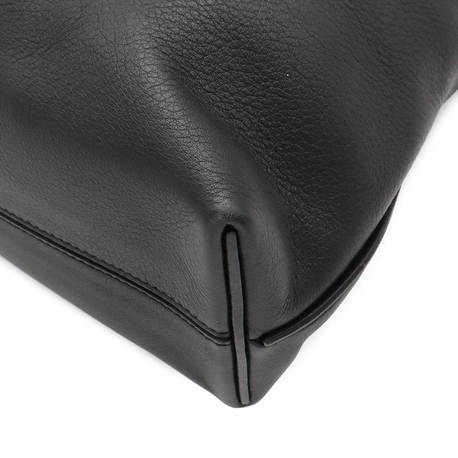 LOEWE ロエベ フラメンコ ホーボー スモール アナグラム ショルダーバッグ セミショルダー ワンショルダー 肩掛け レザー ブラック 黒 | LOEWE | 02