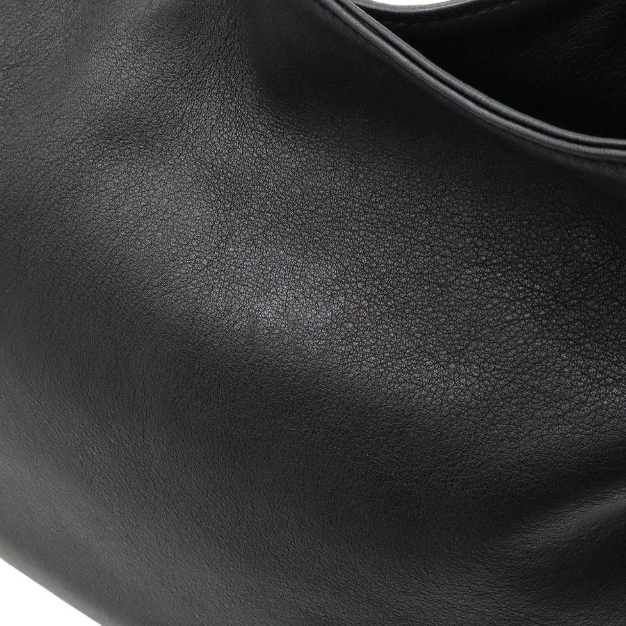 LOEWE ロエベ フラメンコ ホーボー スモール アナグラム ショルダーバッグ セミショルダー ワンショルダー 肩掛け レザー ブラック 黒 | LOEWE | 04