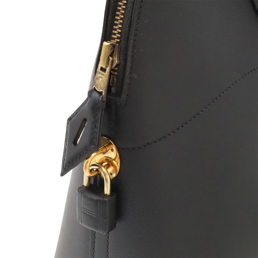 HERMES エルメス ボリード35 ハンドバッグ トートバッグ 2WAY ショルダーバッグ レザー ブラック 黒 ゴールド金具  B刻印 | HERMES | 04