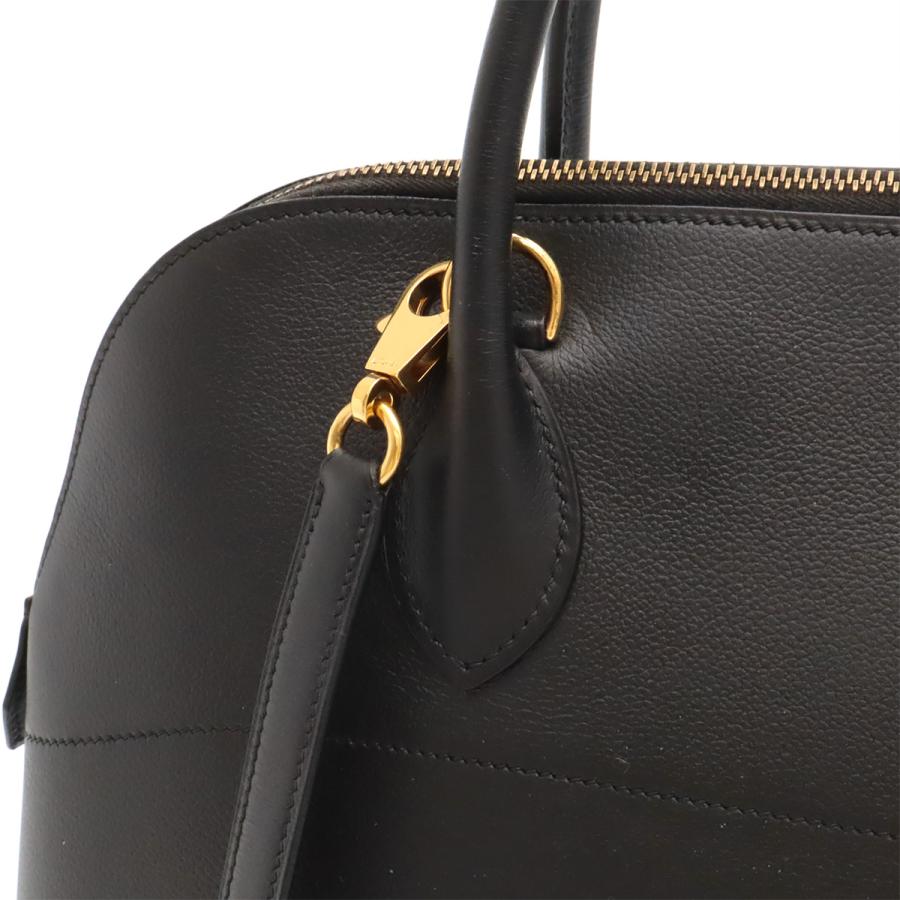 HERMES エルメス ボリード35 ハンドバッグ トートバッグ 2WAY ショルダーバッグ レザー ブラック 黒 ゴールド金具  B刻印 | HERMES | 06