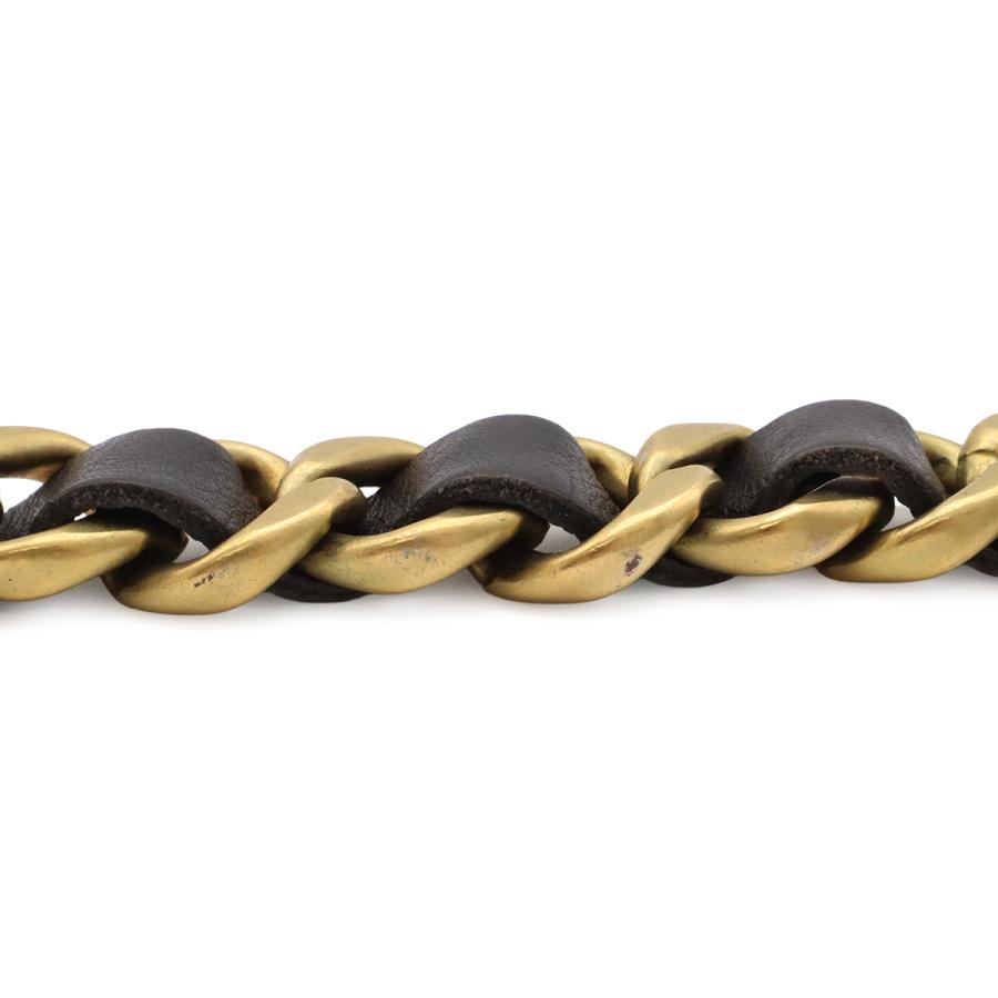 CHANEL シャネル レザー チェーンベルト ブラック 黒 ゴールド金具 #75 94A | CHANEL | 04