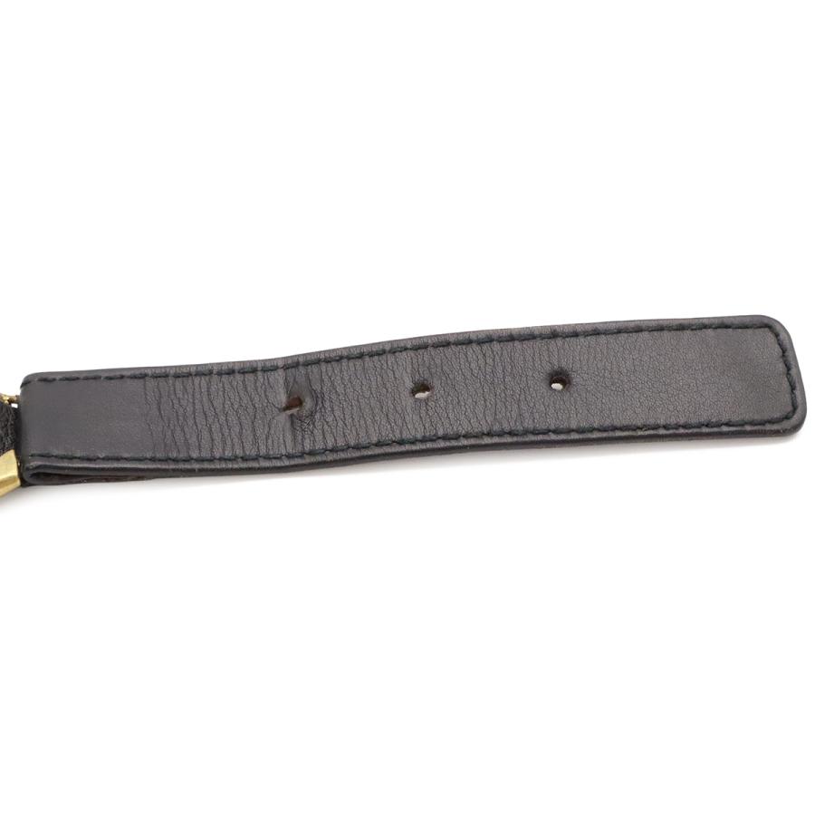 CHANEL シャネル レザー チェーンベルト ブラック 黒 ゴールド金具 #75 94A | CHANEL | 06