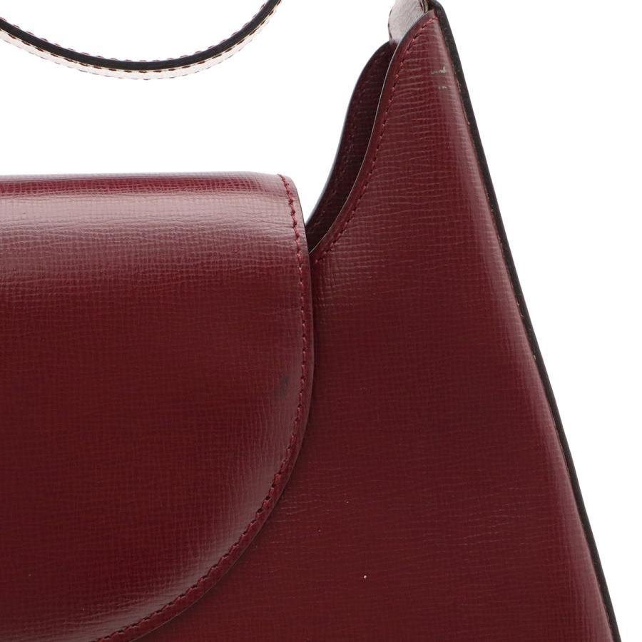 Cartier カルティエ マストライン マスト ドゥ カルティエ ショルダーバッグ ワンショルダー セミショルダー レザー ボルドー 赤 | Cartier | 05