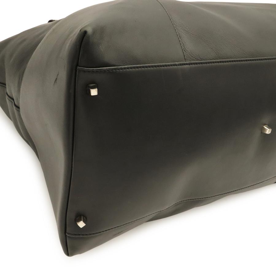 LOEWE ロエベ アナグラム ボストンバッグ ハンドバッグ トラベルバッグ 旅行カバン 2WAY ショルダーバッグ レザー ブラック 黒 | LOEWE | 02