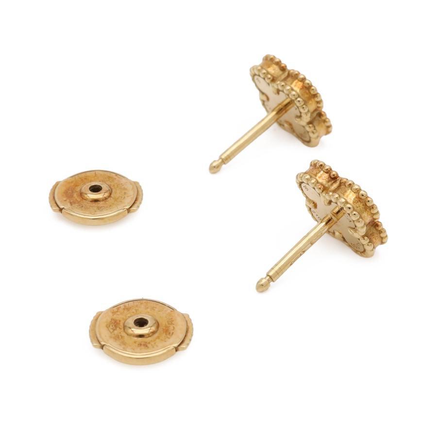 Van Cleef & Arpels ヴァン クリーフ & アーペル スウィートアルハンブラ ピアス K18YG 750YG イエローゴールド オニキス VCARA44900 | Van Cleef ＆ Arpels | 03