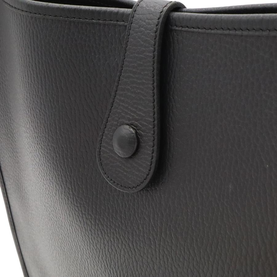 HERMES エルメス エヴリンI エブリン エブリン 1 GM ショルダーバッグ 肩掛け アルデンヌ レザー ブラック 黒 ゴールド金具  E刻印 | HERMES | 05