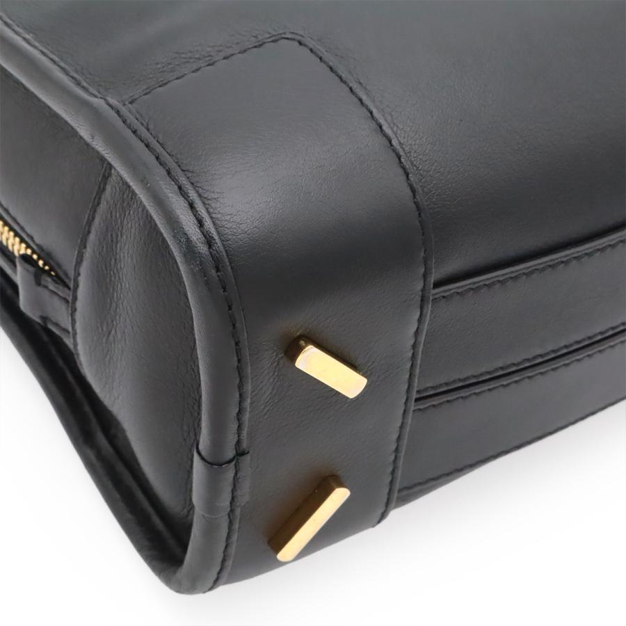 LOEWE ロエベ アマソナ23 アナグラム ハンドバッグ ミニボストン 2WAY ショルダーバッグ レザー ブラック 黒 ゴールド金具 352.30.N71 | LOEWE | 02