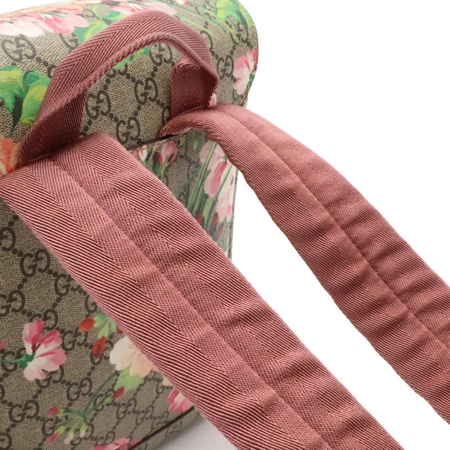 GUCCI グッチ GGブルームス GGスプリーム バックパック リュックサック デイパック フラワー 花柄 PVC ベージュ ピンク系マルチカラー | GUCCI | 03