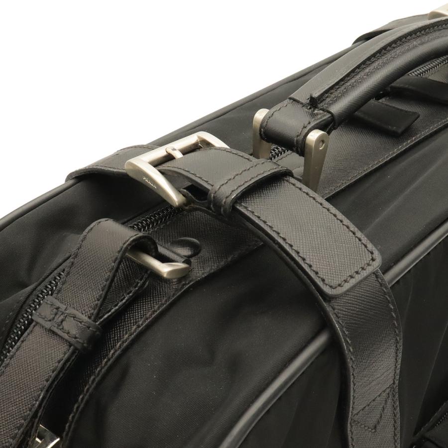 PRADA プラダ ビジネスバッグ ブリーフケース 書類カバン 2WAY ショルダーバッグ 斜め掛け ナイロン NERO 黒 ブラック | PRADA | 03