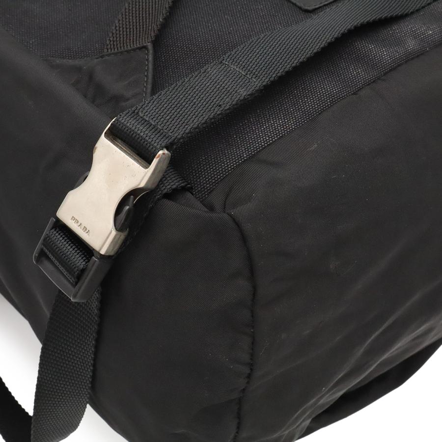 PRADA プラダ トライアングルロゴ リュックサック バックパック デイパック ナイロン NERO ブラック 黒 シルバー金具 V135 | PRADA | 02