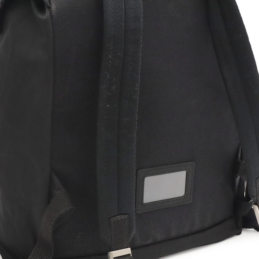 PRADA プラダ トライアングルロゴ リュックサック バックパック デイパック ナイロン NERO ブラック 黒 シルバー金具 V135 | PRADA | 03