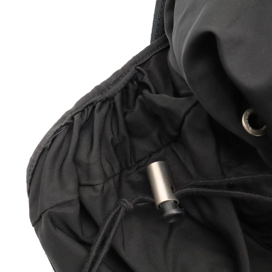 PRADA プラダ トライアングルロゴ リュックサック バックパック デイパック ナイロン NERO ブラック 黒 シルバー金具 V135 | PRADA | 07