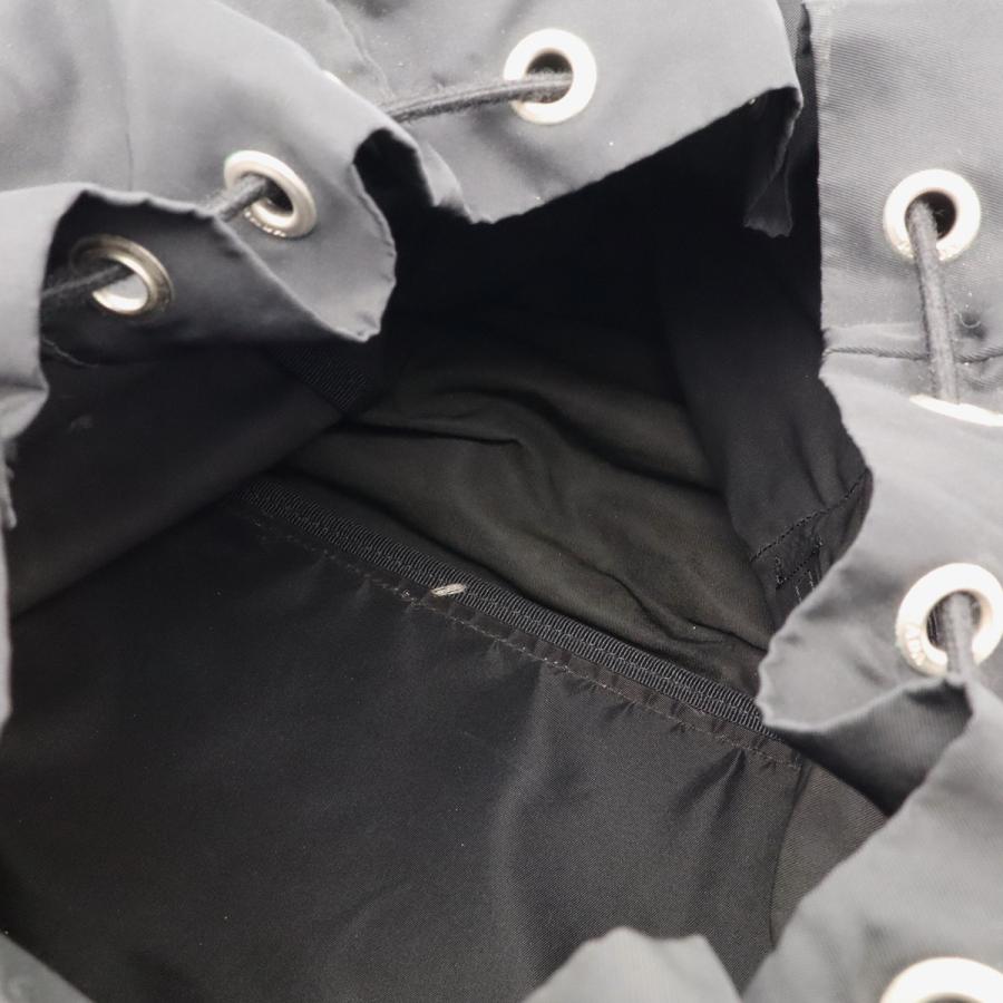 PRADA プラダ トライアングルロゴ リュックサック バックパック デイパック ナイロン NERO ブラック 黒 シルバー金具 V135 | PRADA | 08