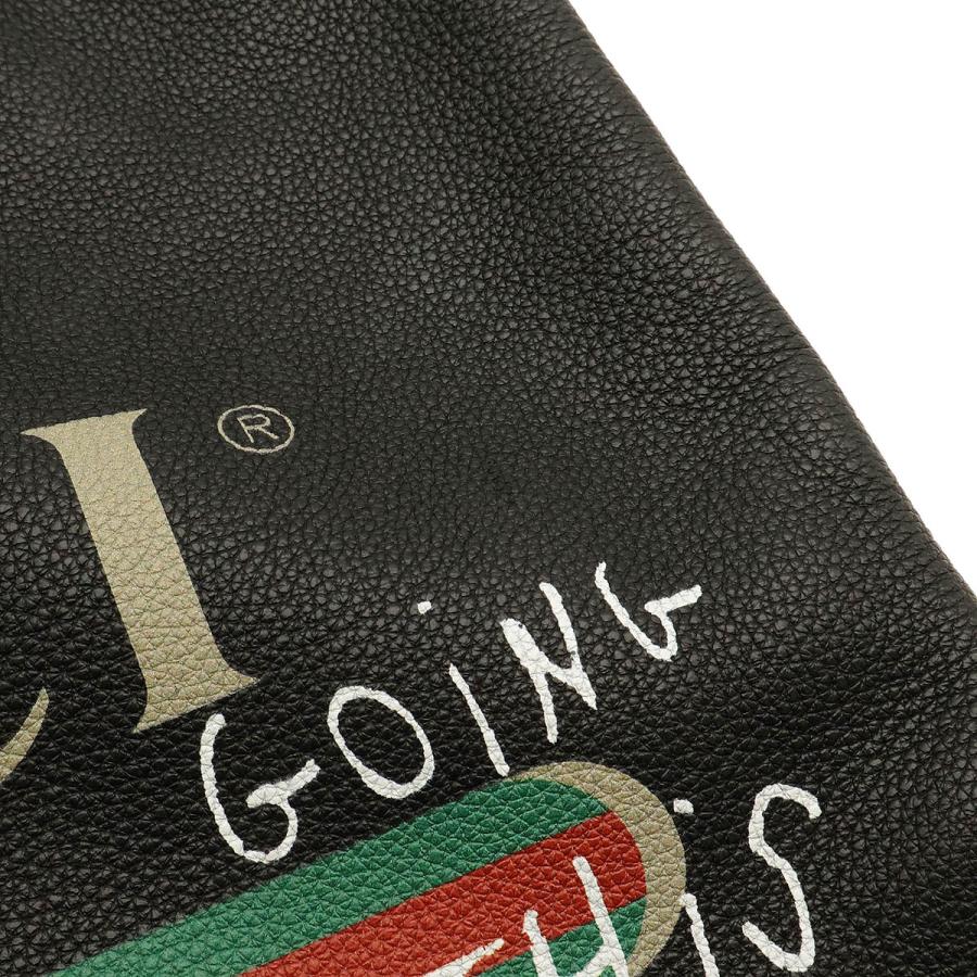 GUCCI グッチ グッチプリント ココキャピタン ドローストリング バックパック リュックサック 2WAY トートバッグ 巾着型 レザー ブラック | GUCCI | 03