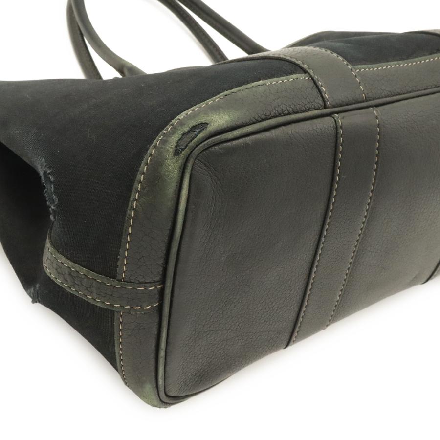 HERMES エルメス ガーデンパーティTPM トートバッグ ハンドバッグ トワルオフィシエ レザー ブラック 黒 ショルダー欠品 □H刻印 | HERMES | 02