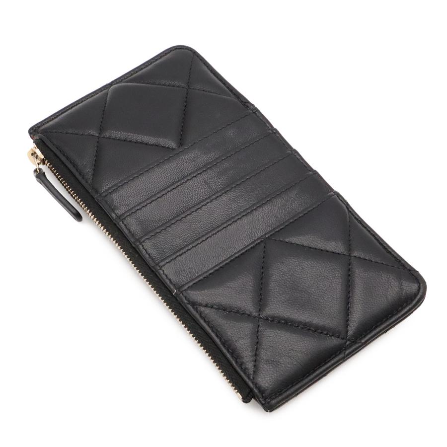 CHANEL シャネル シャネル19 マトラッセ ココマーク フォン＆カードケース ロングジップ フラグメントケース コインケース レザー | CHANEL | 01