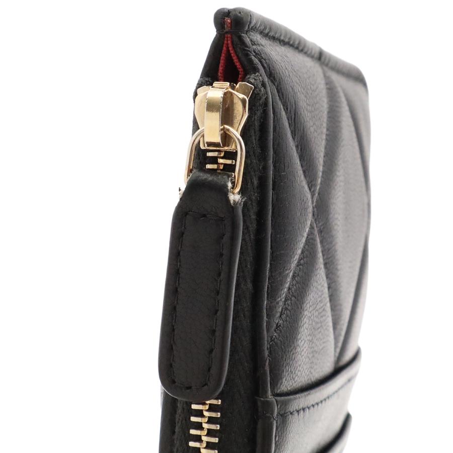 CHANEL シャネル シャネル19 マトラッセ ココマーク フォン＆カードケース ロングジップ フラグメントケース コインケース レザー | CHANEL | 04