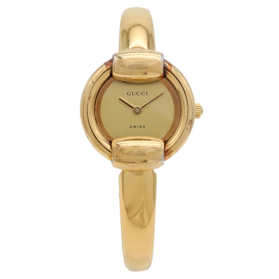 GUCCI グッチ ゴールド文字盤 GP レディース QZ クォーツ 腕時計 1400L | GUCCI