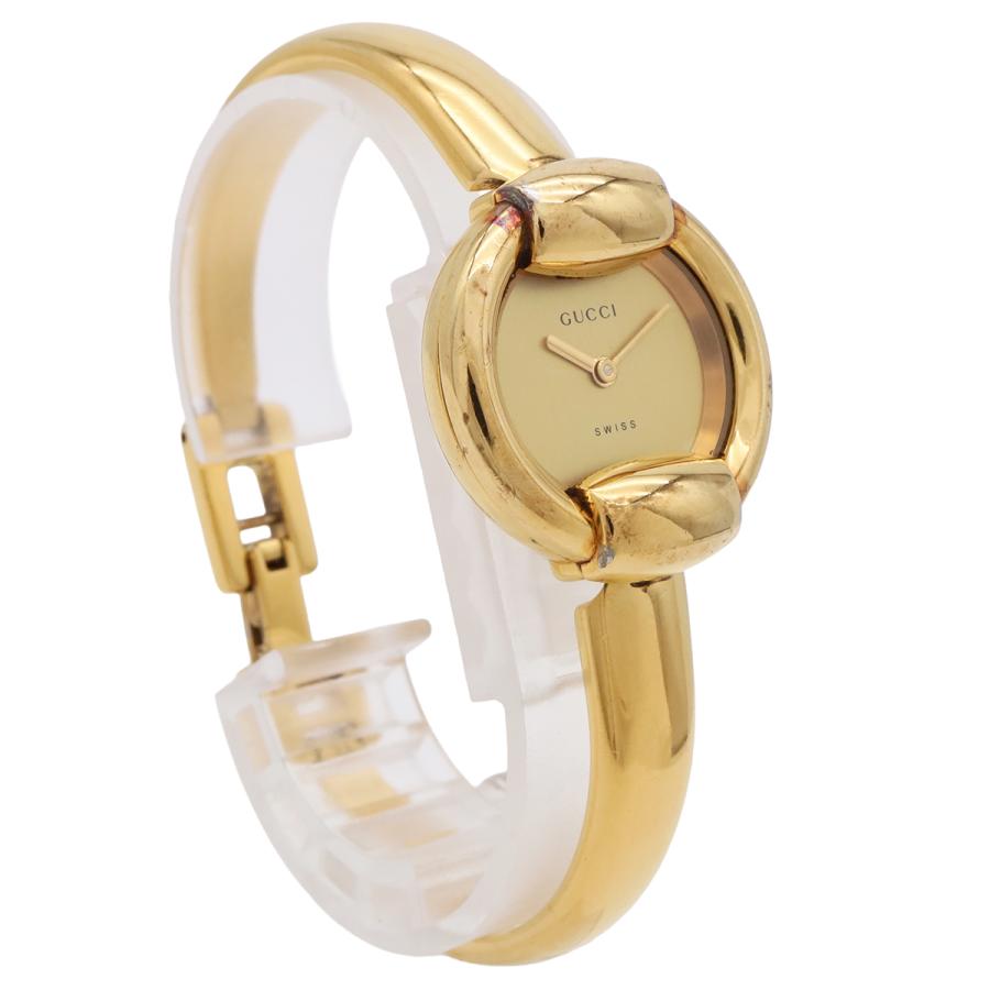 GUCCI グッチ ゴールド文字盤 GP レディース QZ クォーツ 腕時計 1400L | GUCCI | 02