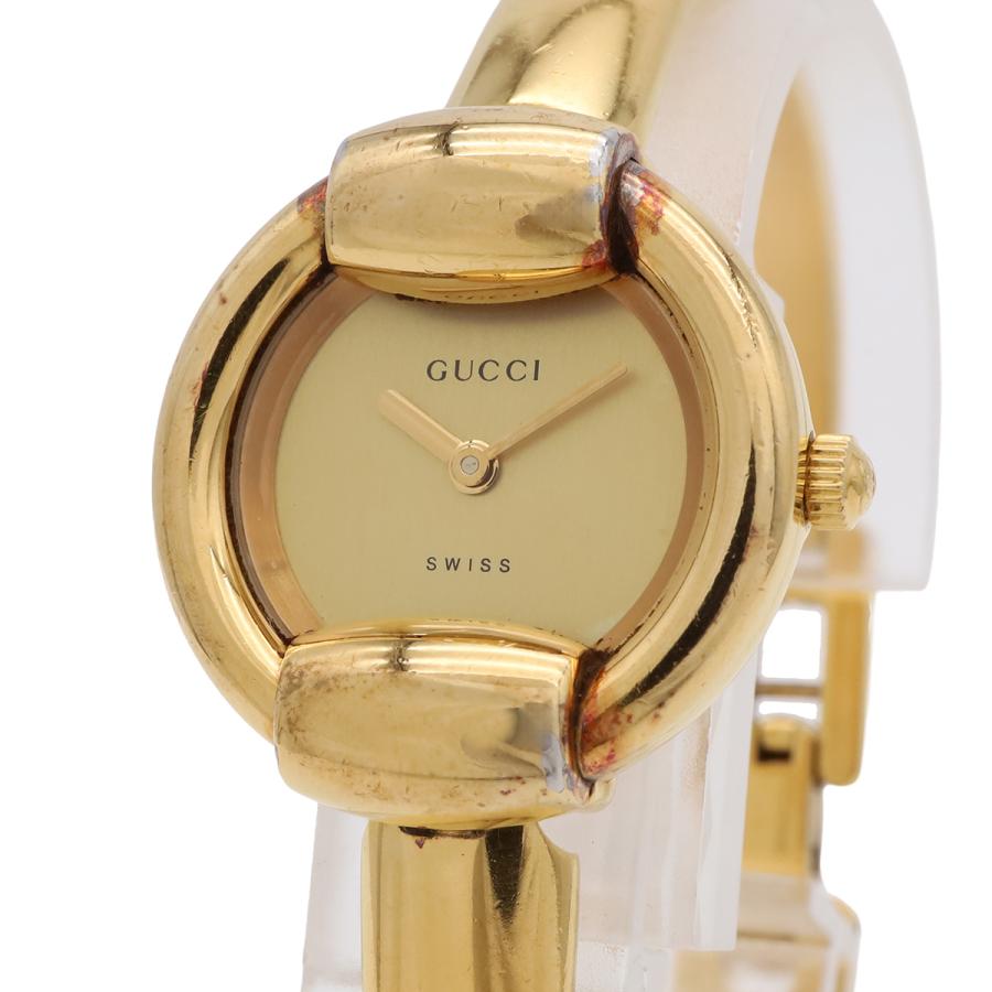 GUCCI グッチ ゴールド文字盤 GP レディース QZ クォーツ 腕時計 1400L | GUCCI | 03