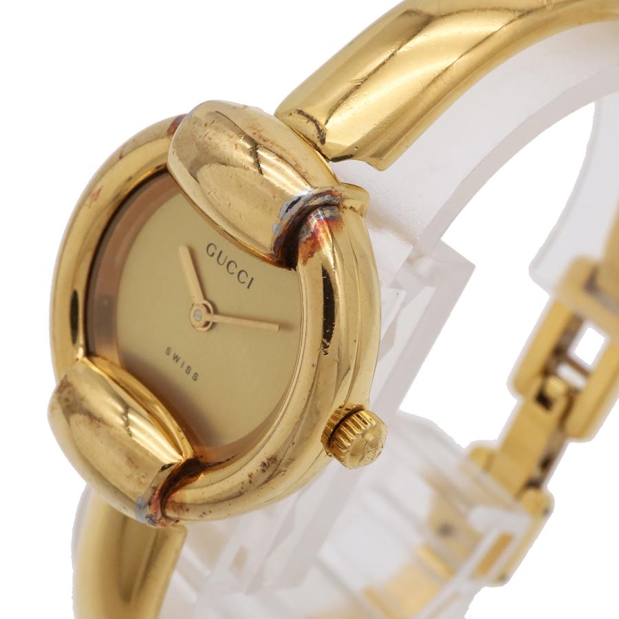GUCCI グッチ ゴールド文字盤 GP レディース QZ クォーツ 腕時計 1400L | GUCCI | 05
