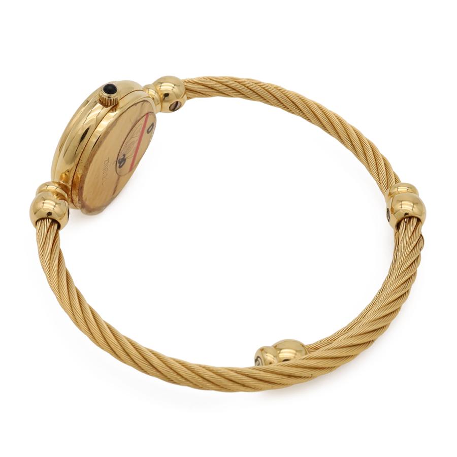 GUCCI グッチ バングル ウォッチ ブラック文字盤 GP ゴールドメッキ レディース QZ クォーツ 腕時計 2700.2.L | GUCCI | 01